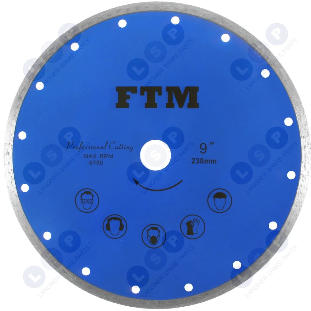 Plne diamantový kotúč 230mm FTM-9NP